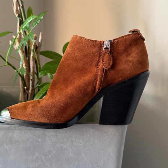 Rebecca Minkoff Suede Ankle Boots - Picture 4 of 10